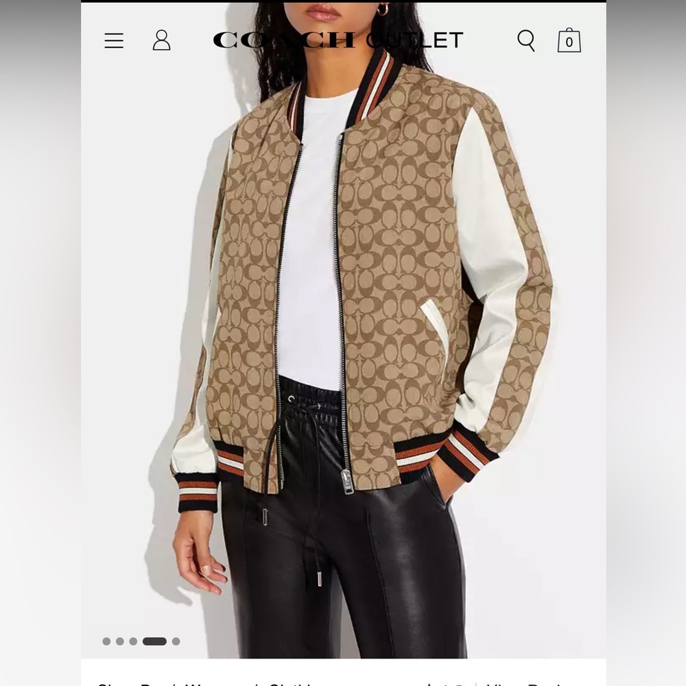 Coach Signature Souvenir Jacket